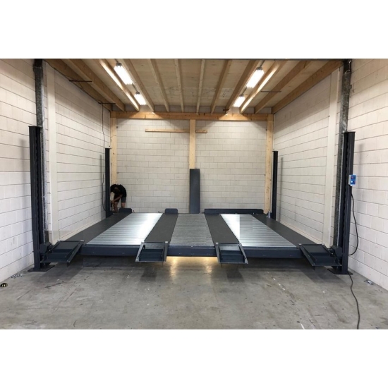 Czterokolumnowy podwójny podnośnik parkingowy Bestlift 445-D2